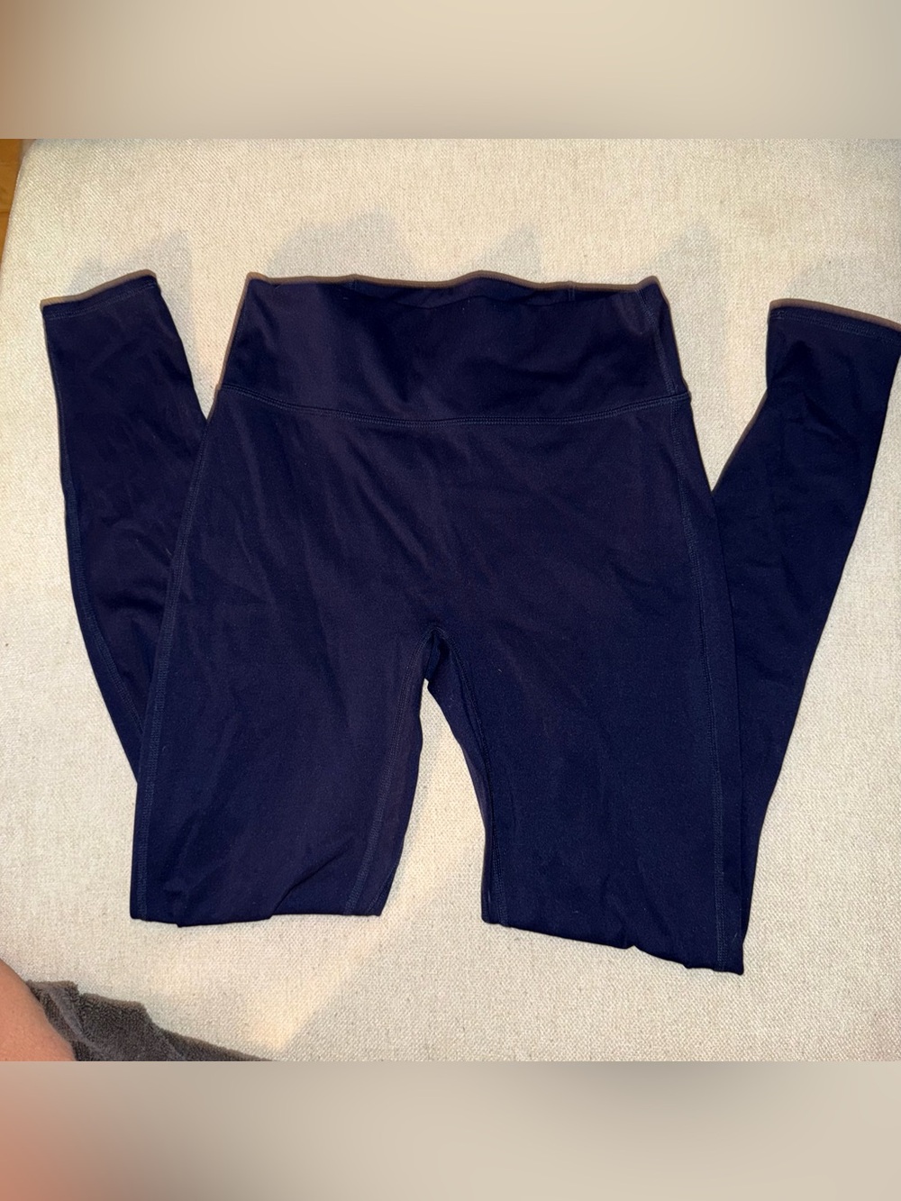 Fabletics Motion 360 High-Rise Navy Active Leggings